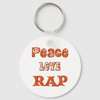 Chaveiro Rap PEACE LOVE