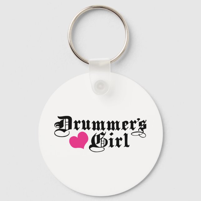 Chaveiro Rapariga de Drummer (Frente)