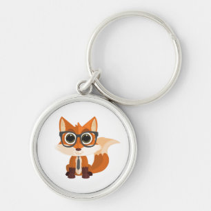 Chaveiro Rapariga Fox Kawaii de Desenho Animado Presentear
