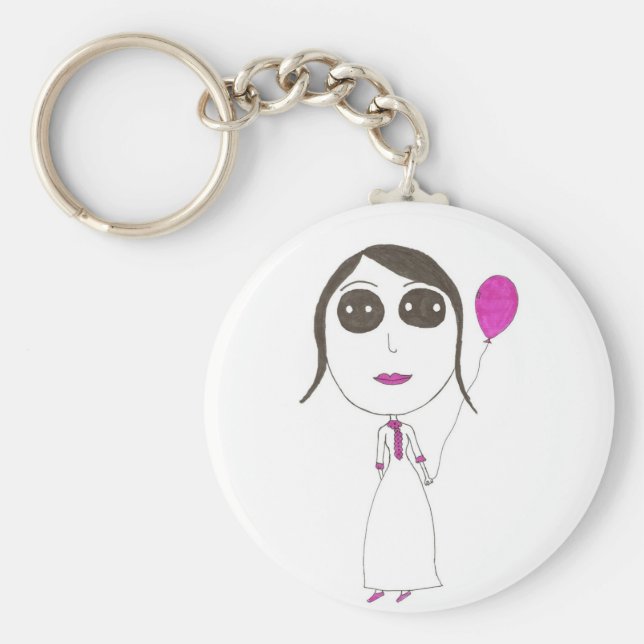 Chaveiro Rapariga Grande (Frente)