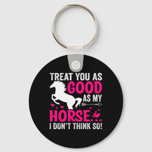 Chaveiro Raparigas Cavalas Andando Mulheres Equestres Horse
