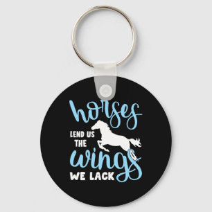 Chaveiro Raparigas Cavalas Andando Mulheres Equestres Horse