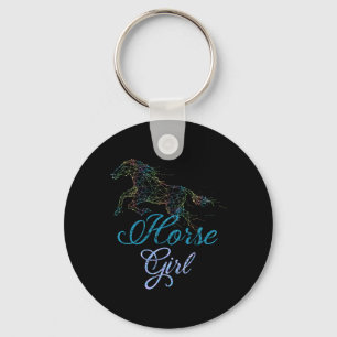 Chaveiro Raparigas Equestres Cavalas Anis