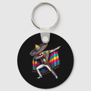 Chaveiro Rapaz Mexicano Dabbing Cinco De Mayo Festivo Outfi