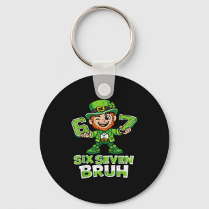 Chaveiro Rapazes dia de st patricks seis sete bruh 6 7 sant