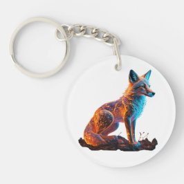 Chaveiro Raposa de Frost Fogo