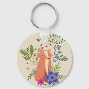 Chaveiro Raposa no bosque