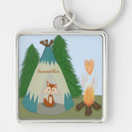 Chaveiro Raposa Solitária