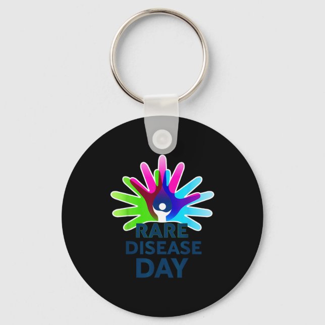 Chaveiro Rare Disease Awareness Shirt - Rare Disease Day 20 (Frente)