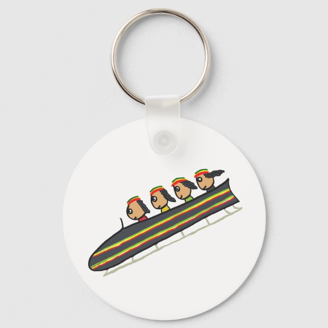 Chaveiro Rasta Bobsleigh Team (Frente)