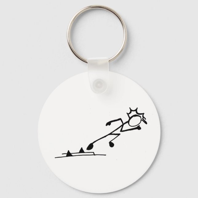 Chaveiro Rastreamento e Campo do Sprinter Stickman (Frente)