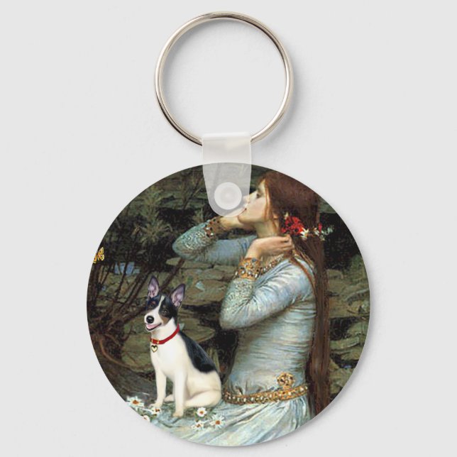 Chaveiro Rat Terrier - Ophelia Seated (Frente)