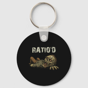Chaveiro Ratio'd Teag Meme Engraçado Zumbi Npc Ratioed Game
