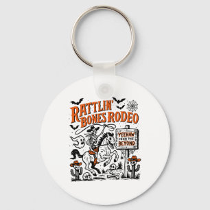 Chaveiro Rattlin' Bone Rodeo Western Cowboy Spook