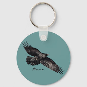Chaveiro Raven Animal-lover Gifts de aves