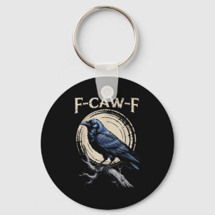 Chaveiro Raven Crow F-craw-f Halloween Bird Fcawf Gothic Sp