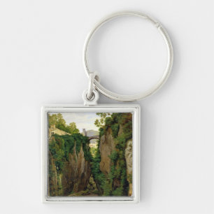 Chaveiro Ravina rochosa em Sorrento, 1823
