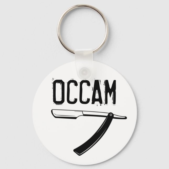 Chaveiro Razor de Occam (Frente)