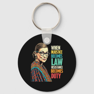 Chaveiro Rbg Quando A Injustiça Se Torna Resistência À Lei