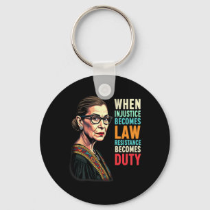 Chaveiro Rbg Quando A Injustiça Se Torna Resistência À Lei