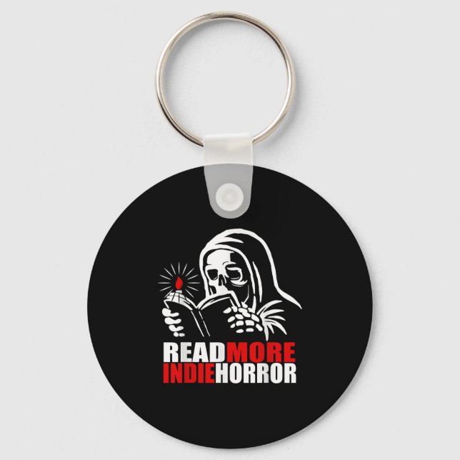 Chaveiro Read More Indie Horror Apparel  (Frente)