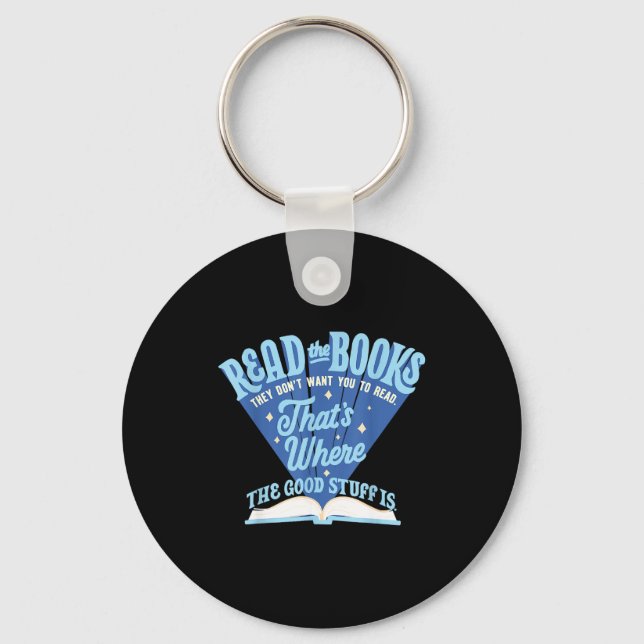 Chaveiro Read The Book They Don't Want You To Read  (Frente)