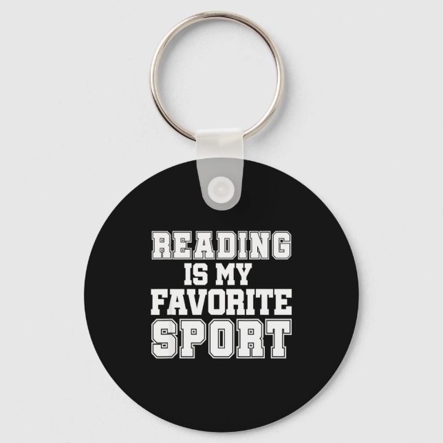 Chaveiro Reading Is My Favorite Srt Funny Librarian Shirt  (Frente)