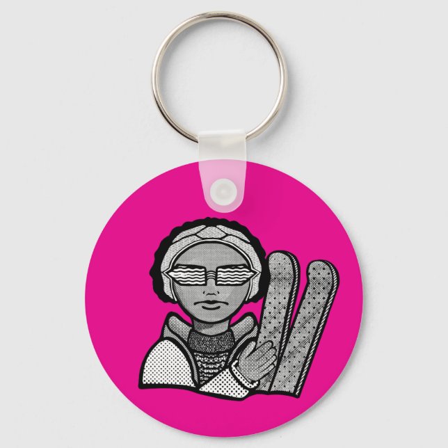 Chaveiro Ready to ski (Frente)