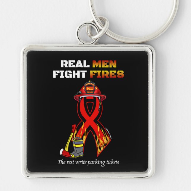 CHAVEIRO REAL HOMENS LUTAM CONTRA INCÊNDIOS (Frente)