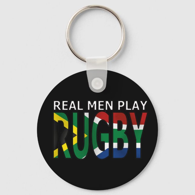 Chaveiro Real Men joga Rugby na África do Sul (Frente)