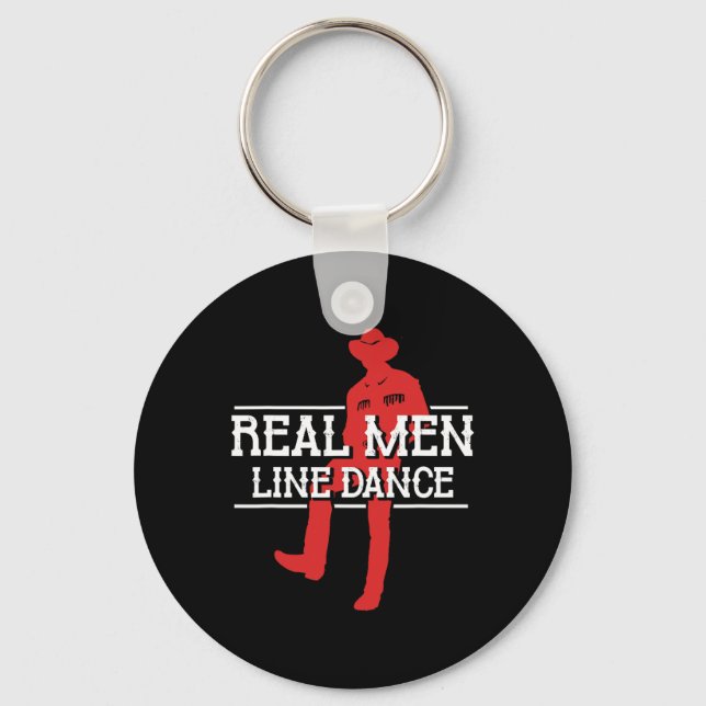 Chaveiro Real Men Line Dance Western Country Dancing Lineda (Frente)