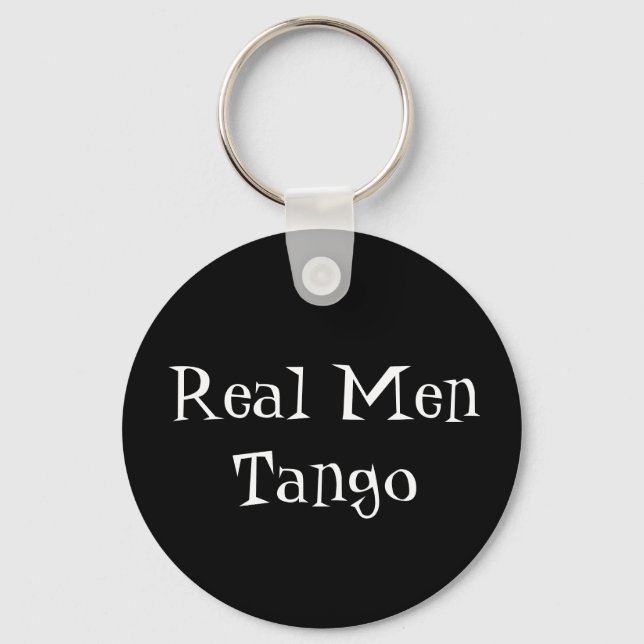 Chaveiro Real Men Tango Key Chain (Frente)