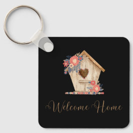 Chaveiro Realetor inicial de boas-vindas personalizado a pr