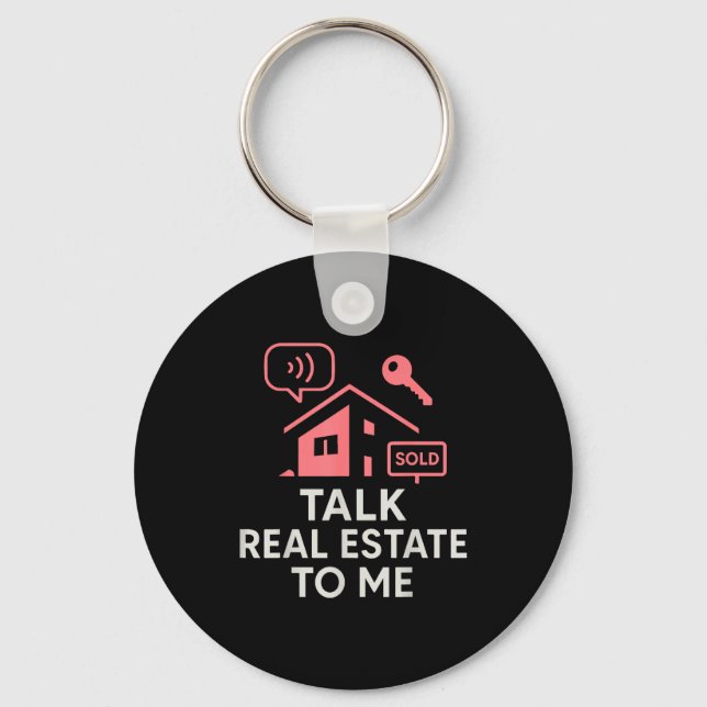 Chaveiro Realtor Talk Real Estate To Me  (Frente)
