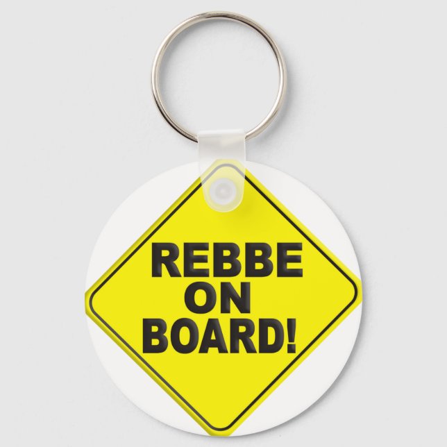 Chaveiro Rebbe on Board (Frente)