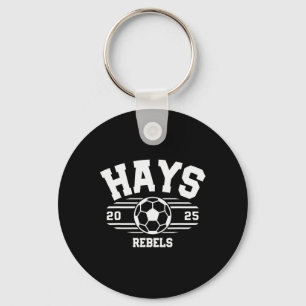 Chaveiro Rebeldes do Futebol de Hays Lei 2025 
