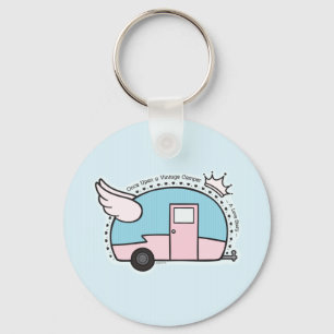 Chaveiro Reboque de campista do vintage