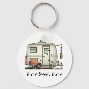 Chaveiro Reboque de vidro do viagem do campista do ovo do