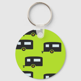 Chaveiro Reboques de campismo a verde