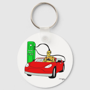 Chaveiro Recarregação do manequim e do carro para teste de