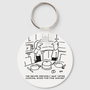 Chaveiro Receber instruções seguidas em um Cozinhar em uma 