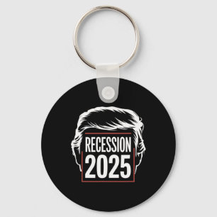 Chaveiro Recessão 2025 Obrigado Trump Irônico Político Engr