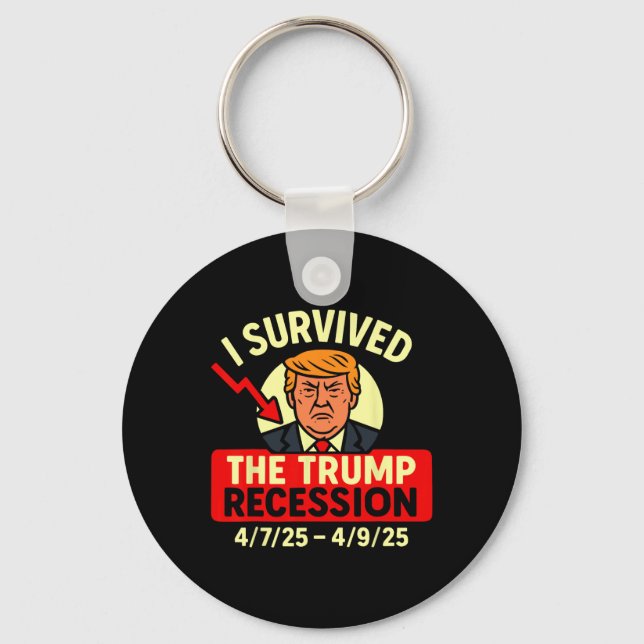 Chaveiro Recessão de Trump (Frente)