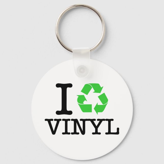 Chaveiro Reciclar Vinil (Frente)