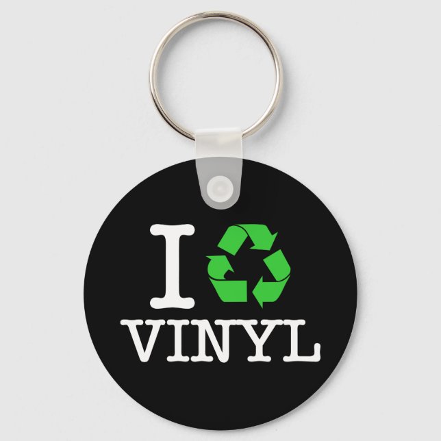 Chaveiro Reciclar Vinil (Frente)