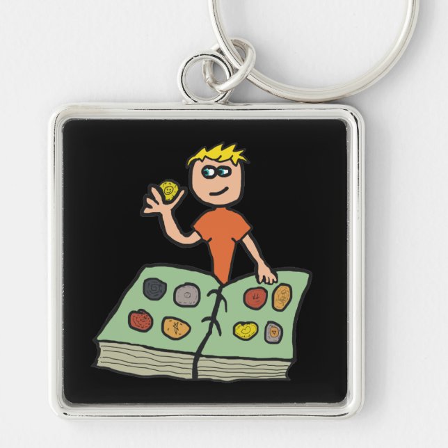 Chaveiro Recolha de Moedas (Frente)