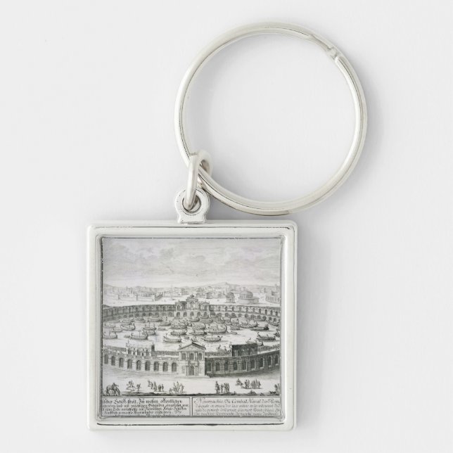 Chaveiro Reconstrução de uma batalha naval romana, 'de Entw (Frente)