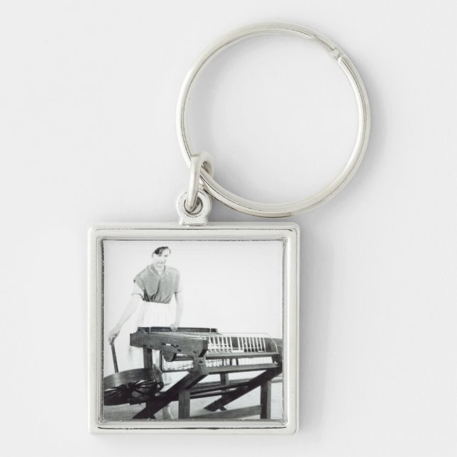 Chaveiro Reconstrução do Jenny de giro de Hargreaves ' (Frente)