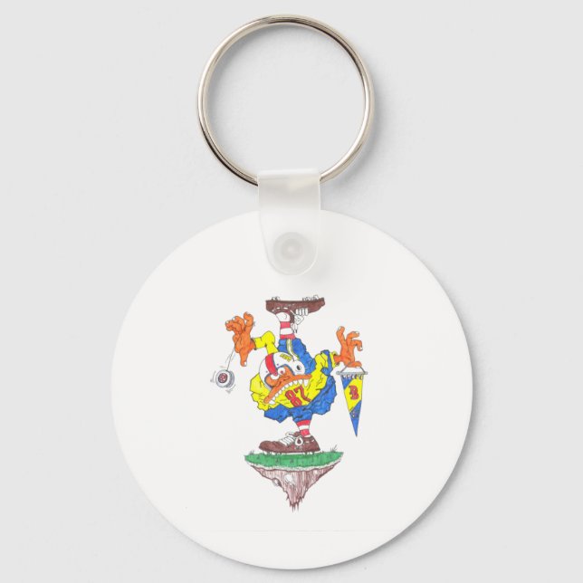 Chaveiro Recuerdo de la promo 87 DB LPZ (Frente)