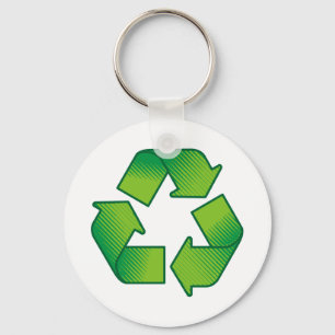 Chaveiro Recycling symbol